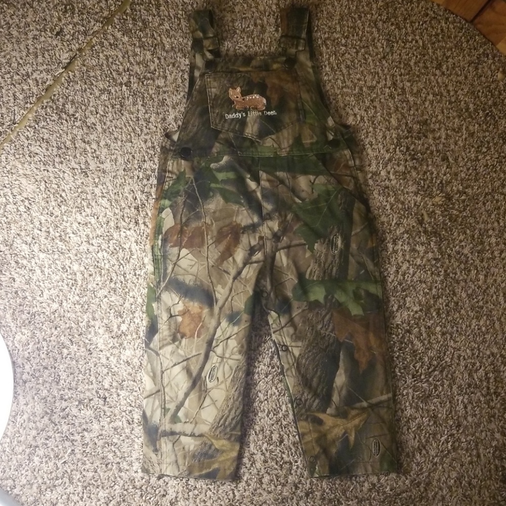 24months Camo overalls